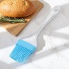 Unique Bargains Pastry Brush 28g Crystal Handle Large Head Brush Color Block Dishwasher Safe Silicone PP 8.07"x1.57" 1Pcs - 2 of 4