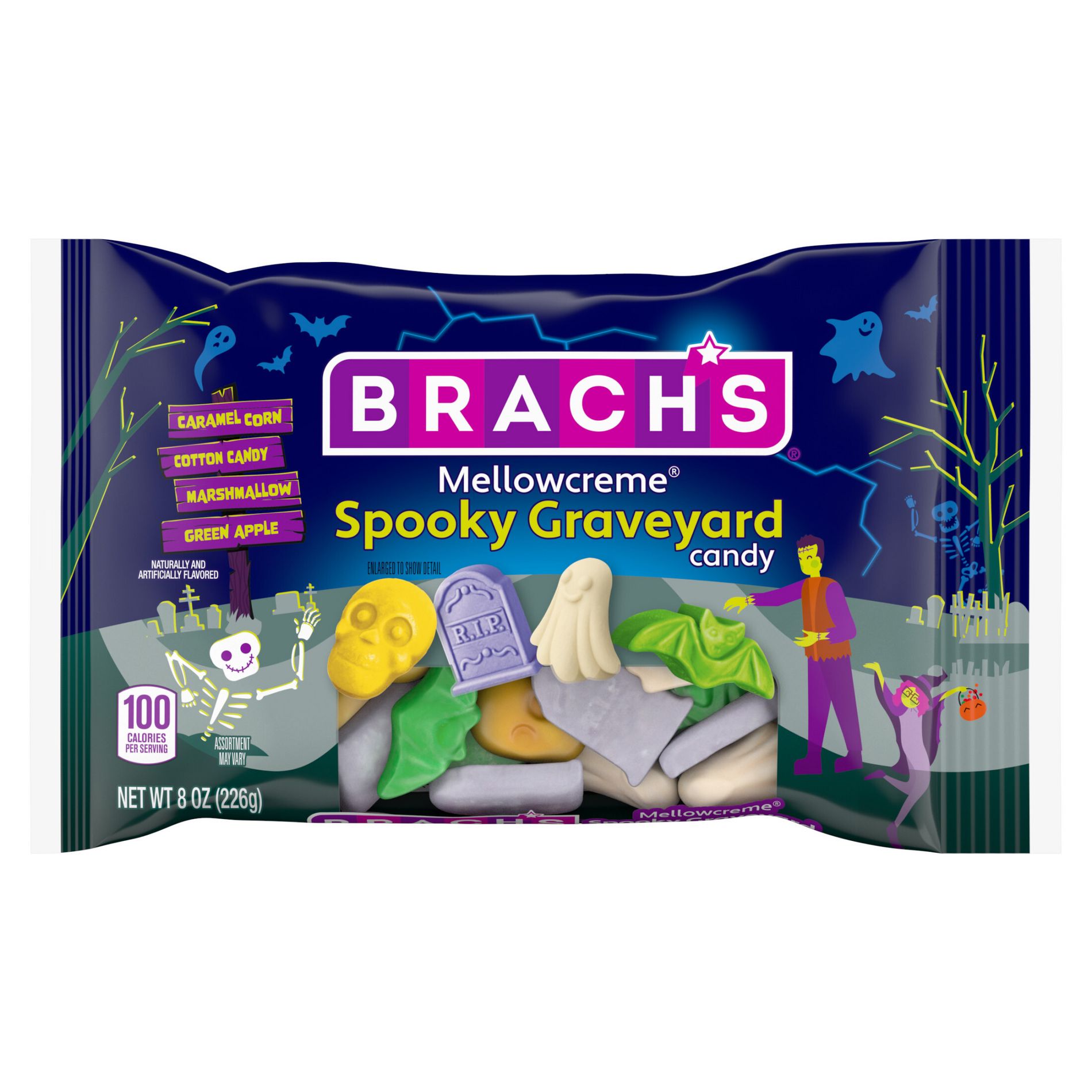 Brach's Spooky Graveyard Mellowcreme Halloween Candy - 8oz