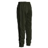 Gioberti Men's Athletic Track Pants With Ribbed Zipper Cuffs - 2 of 4