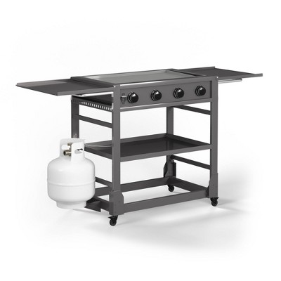 TYTUS Fresno 4-Burner Stainless Steel Propane Hibachi Griddle