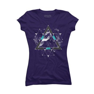 Junior's Design By Humans Time & Space By Expo T-Shirt