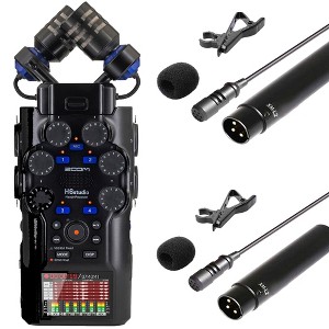 Zoom H6studio 6-Track Handy Recorder with 32-Bit Float Recording +