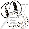 Big Dot of Happiness Adult 60th Birthday - Gold - Shaped Thank You Cards - Birthday Party Thank You Note Cards with Envelopes - Set of 12 - 2 of 4