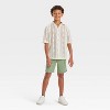 Boys' Short Sleeve Open Knit Polo Shirt - art class™ - 3 of 3
