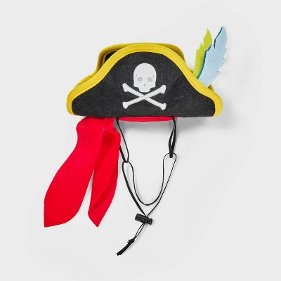 Pirate Cat Headpiece Costume - Boots & Barkley™ Black One Size Fits Most