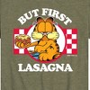 Boys' - Garfield - But First, Lasagna Short Sleeve Graphic T-Shirt - 2 of 4