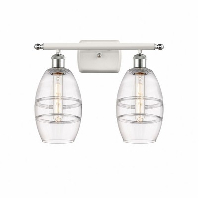 Vaz - 2 Light Bath Vanity In Industrial Style-9.13 Inches Tall and 15.88 Inches Wide