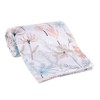 Lambs & Ivy Baby Blooms Watercolor Floral/Butterfly Soft Fleece Baby Blanket - 4 of 4