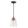 Capital Lighting Fallon 1 - Light Pendant in  Aged Brass/Black - 4 of 4