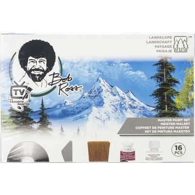 Bob Ross Master Paint Set 16 Piece Set