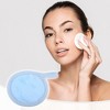 Unique Bargains Soft Flannel Pads Reusable Makeup Remover Eco Pads Facial Make Up Cleansing Removal for Most Skin Types 3 Pcs - 2 of 4