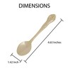 Fino 4.5-Inch Traditional Design Gold Plated Demi Spoon - 4 of 4