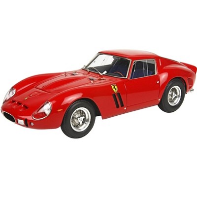 1962 Ferrari 250 GTO Red with DISPLAY CASE Limited Edition to 300 pieces Worldwide 1/18 Model Car by BBR