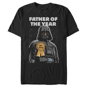 Men's Star Wars Darth Vader Father of the Year Badge T-Shirt - 1 of 4