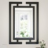 Shinto Wall Mirror Gloss Black - Kenroy Home: Contemporary Asian-Inspired, Beveled, Wood Frame, Wall Mount - 4 of 4