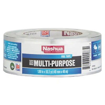 Photo 1 of Nashua® 322 Multi-Purpose HVAC Foil Tape, 1.89 In. x 50 Yards