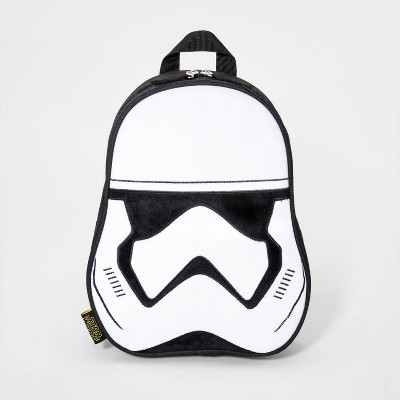 black and white mini backpack