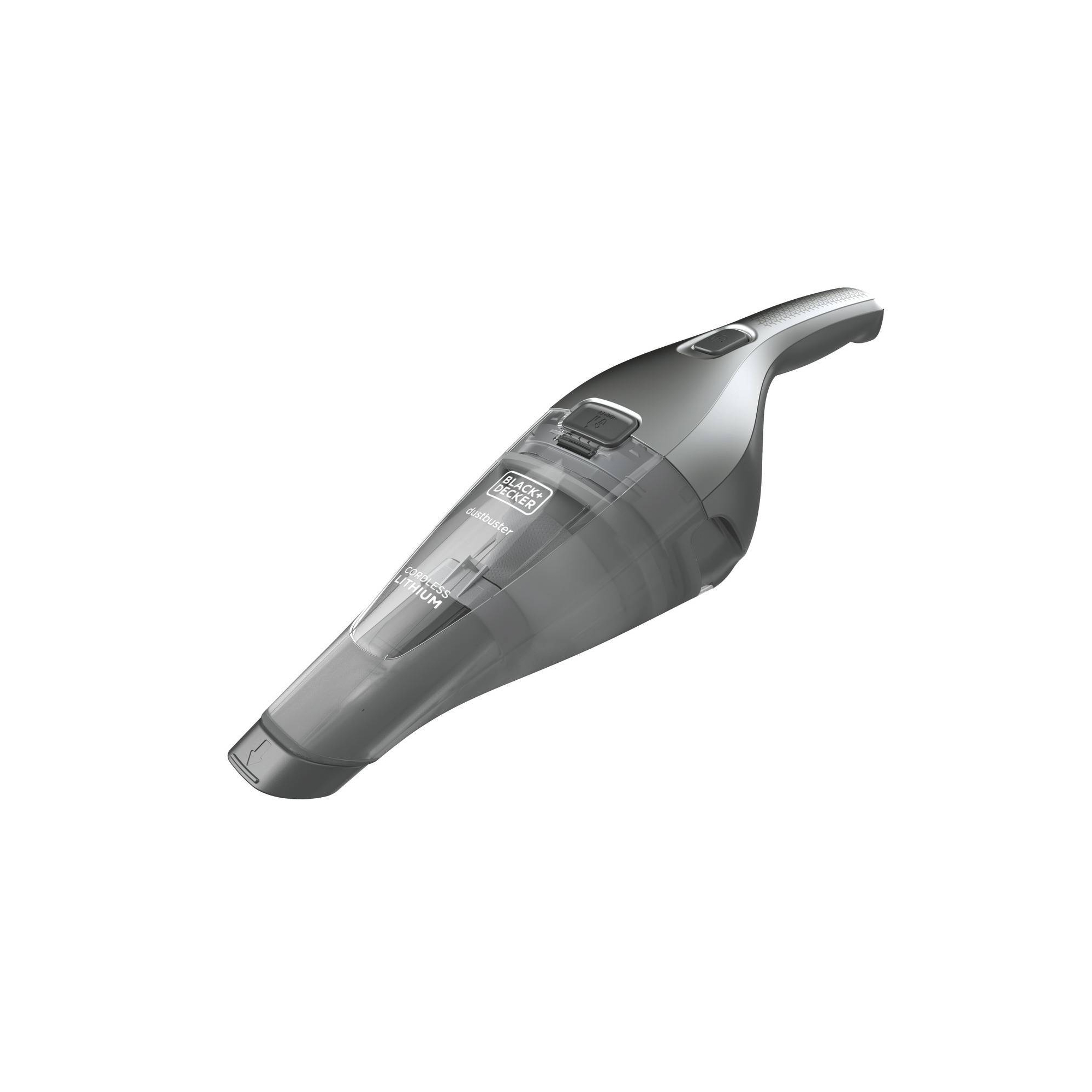BLACK+DECKER Compact Lithium Handheld Vacuum HNVC220BCZ01 Gray: Cordless Dustbuster, Portable Car Vacuum, Rechargeable