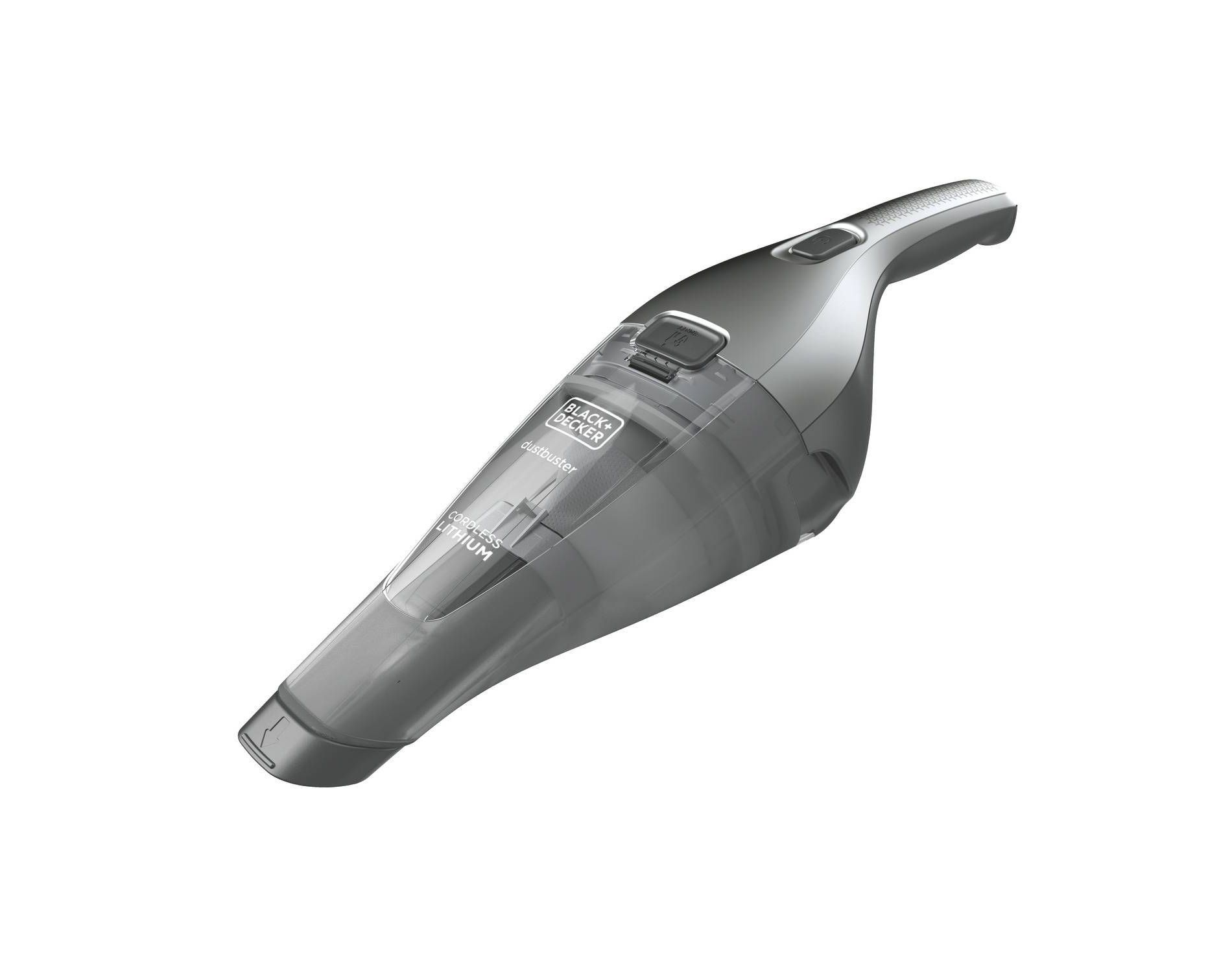 BLACK+DECKER Compact Lithium Handheld Vacuum - Gray HNVC220BCZ01: Cordless Dustbuster, Portable Car Vacuum, Rechargeable