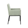 Meridian Furniture,Reeves Chenille Fabric Dining Chair, Set of 2 - 4 of 4