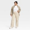 Women's Mid-Rise Straight Leg Relaxed Chino Pants - Universal Thread™ - 3 of 3