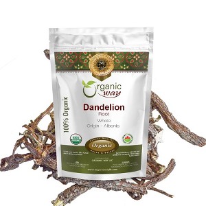 Organic Way Dandelion Root Whole 4 Oz - 1 of 4
