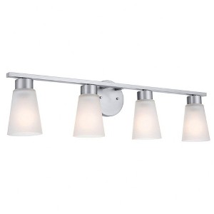 Kichler Lighting Stamos 4 - Light Vanity in  Brushed Nickel - 1 of 3