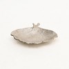 Moda Furnishings Ginkgo Leaf Decorative Trinket Dish – Nickel Finished Aluminum Accent Bowl for Jewelry, Keys & Coins - 3 of 4