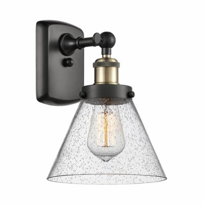 Cone - 1 Light Wall Sconce In Industrial Style-13 Inches Tall and 8 Inches Wide