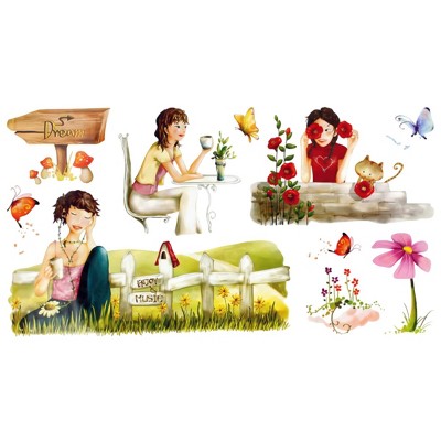 Slickblue Leisure Time Vinyl Wall Art Decal - Removable Stickers for Living Room, Bedroom, 13"x23.5"