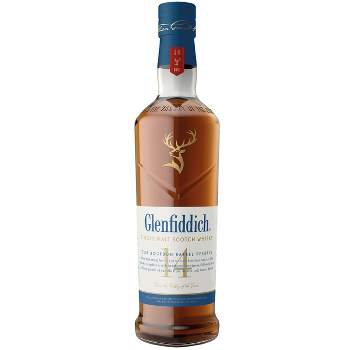 Glenfiddich 14yr Bourbon Barrel Reserve Scotch Whisky -750ml Bottle
