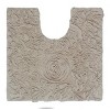 Bell Flower Collection Cotton Floral Pattern Tufted Bath Rug - Home Weavers - 2 of 4