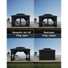 Hardtop Gazebo 10'x12' for All Weather - 4 of 4