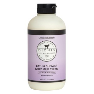 Dionis Goat Milk Bath & Shower Crème Lavender Blossom , 14.5 oz - 1 of 3