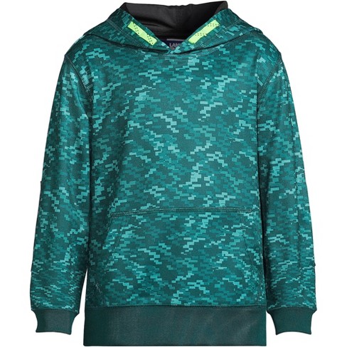 Lands' End Kids Active Tech Fleece Tricot Sweatshirt - Medium