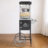 VEVOR Popcorn Machine with Cart, 8oz Stainless Steel Kettle, 800W Commercial Popcorn Maker, 48 Cups per Batch Theater Style Popper, Black - 2 of 4