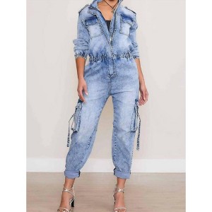 Women's Cargo Jumpsuit - Vibrant M.I.U - 1 of 4