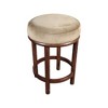 Meridian Furniture,Monette Beige Velvet Counter Stool - 4 of 4