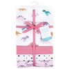 Hudson Baby Infant Girl Cotton Flannel Receiving Blankets, CuteASaurus, One Size - 2 of 4