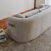 GDFStudio Ipomoea 67" Modern Chenille Loveseat Sofa with Deep Cloud Seat - 4 of 4