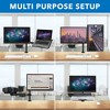 Mount-It! Laptop and Monitor Desk Mount | Fully Adjustable Laptop Mount | VESA Monitor Arm Stand | Desk Pole Mount Extension for Monitors and Laptops - 2 of 4