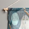 Sewzinski Snowy Owl At Night Fiber Wall Hanging - Society6 - 3 of 3