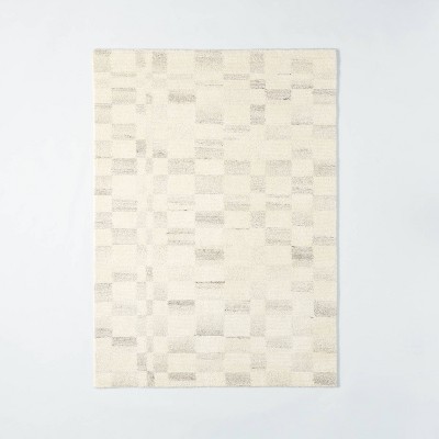 2'6x4' Checkerboard Plush Accent Rug - Threshold™ : Target