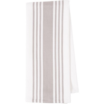 Light Gray Cotton Waffle Weave Kitchen Towel Set of 4