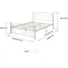 Streamdale Full Metal Bed for Home or Office Use - 2 of 4