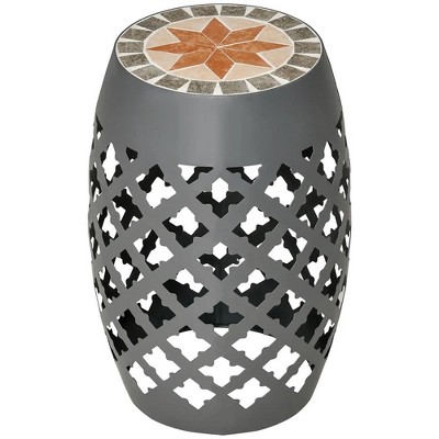 thumbnail image 2 of Bonnlo Mosaic Side Table Livingroom Coffee Table Plant Table Outdoor Garden Patio Balcony (Sun 2 of 14