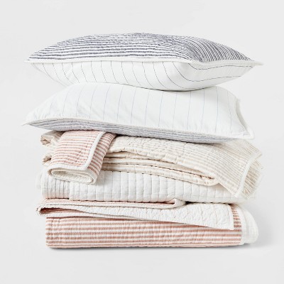 Reversible Cotton Stripe Quilt - … curated on LTK