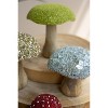 Decorative Mushroom Set with Mosaic Tops – Five Pieces, 5.5" Tall by Kalalou - 2 of 4