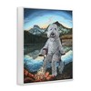 Stupell Industries Dog by Campfire Landscape Framed Giclee Art - 2 of 4
