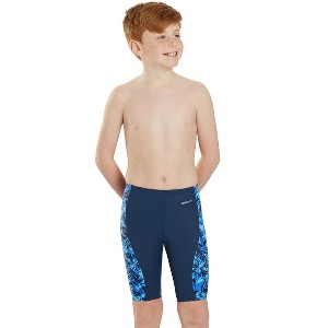 Sporti Sonic Bloom Splice Jammer Swimsuit (22-40) - 1 of 4